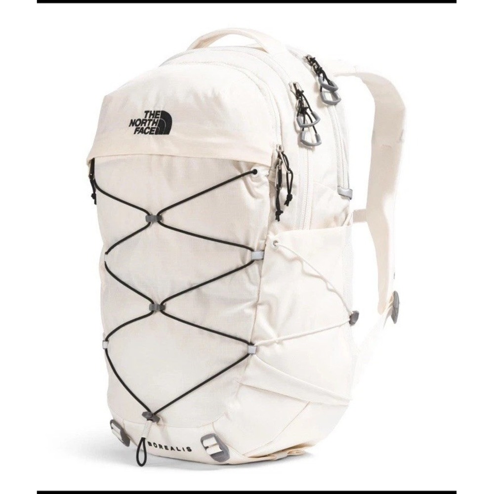The North Face Womens Borealis Backpack Gardenia White 27L Laptop Bag NF0A52SI